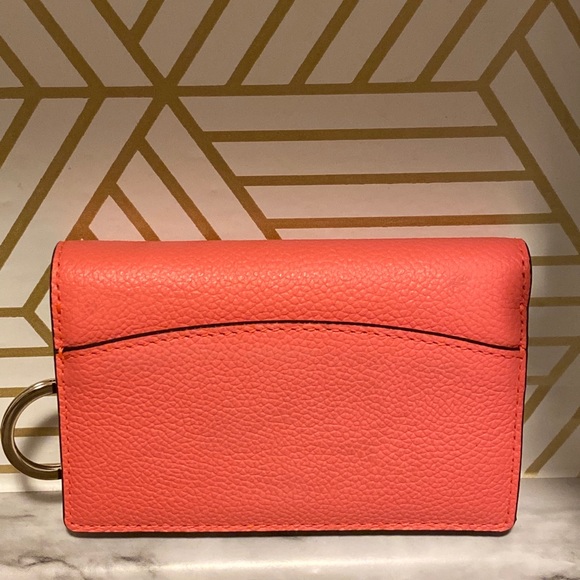 Kate Spade Margaux Small Key Ring Wallet “Lychee” - Picture 4 of 8